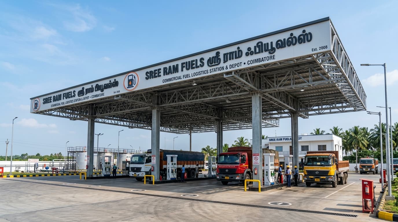 Sree Ram Fuels Commercial Canopy